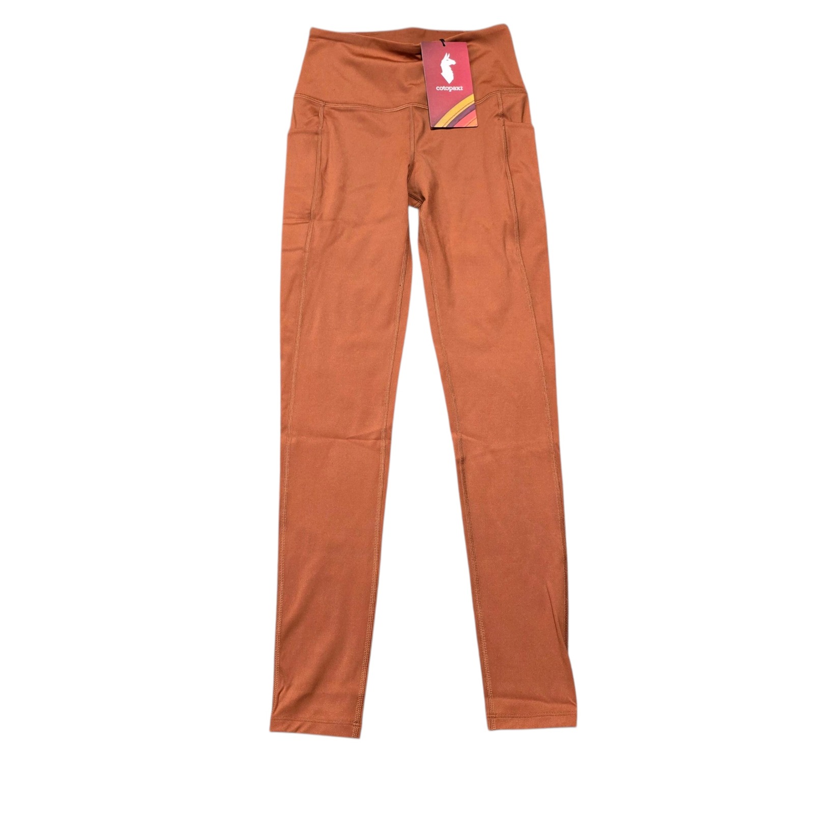New Cotopaxi Muevo Tight Women's Xs Faded Brick High Rise Pocket Leggings Nwt
